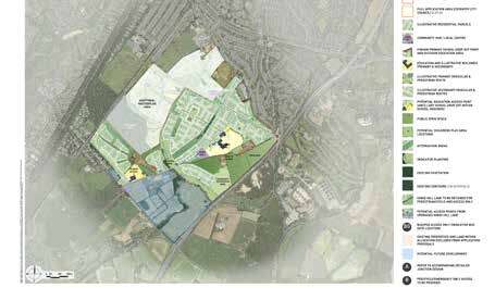 King’s Hill Lane Park map