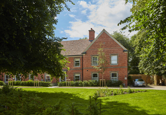 Precedent image showing informal footpaths providing loops within buffer zones