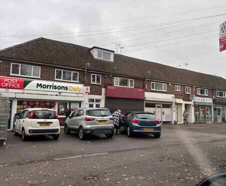 A photo of the 1940s parade of shops on Green Lane