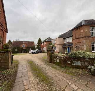 A photo of an internal courtyard