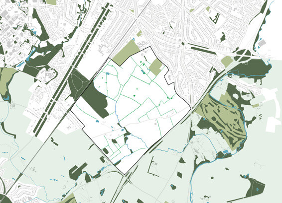 Map showing ecology relevant constraints