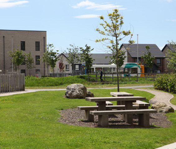 Precedent image of suitable seating areas to encourage dwell time