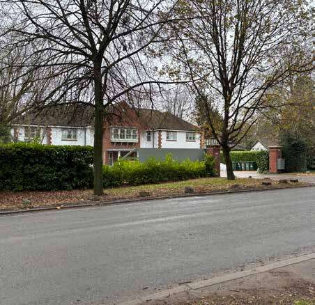 A photo of parts of the Conservation Area