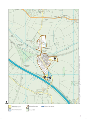Hatton Station map